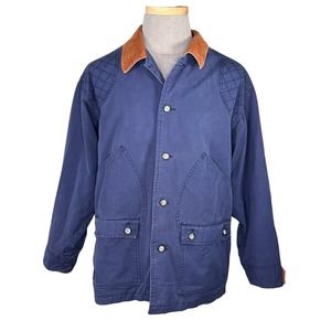 J. Riggins New River Men’s Vintage Cotton Navy Utility Jacket XL